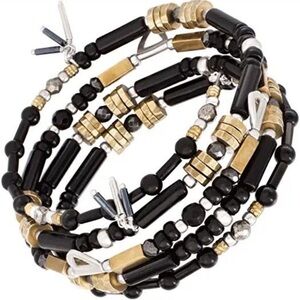 Silpada “Nightfall” wrap bracelet